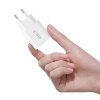 TECH-PROTECT NC20W 1-PORT NETWORK CHARGER PD 20W + TYPE-C CABLE WHITE